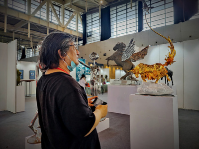 跨界艺术再绽光华 傅榆翔连获工艺美术设计大奖