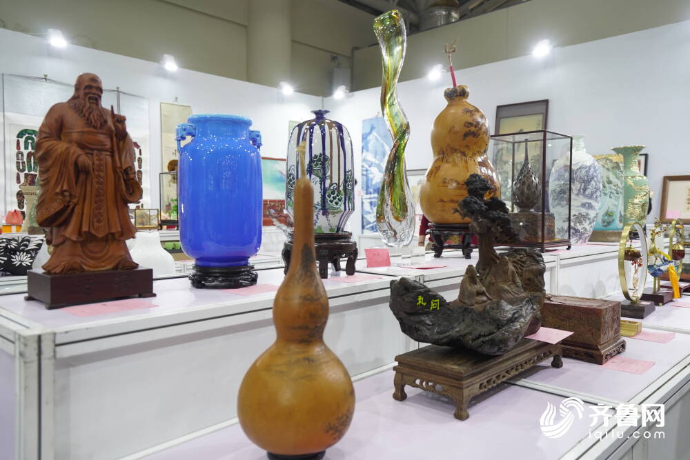 数字艺术赋能传统工艺 57件/套精品彰显“山东工美”年度成就